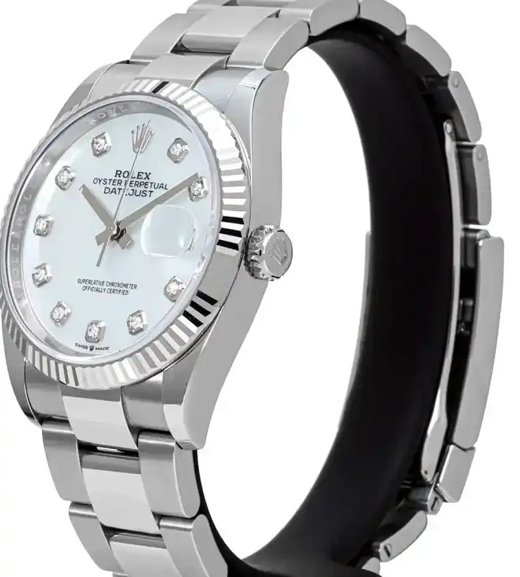 Prestigious Jewelers Stainless Datejust Rolex Steel 126234 0617